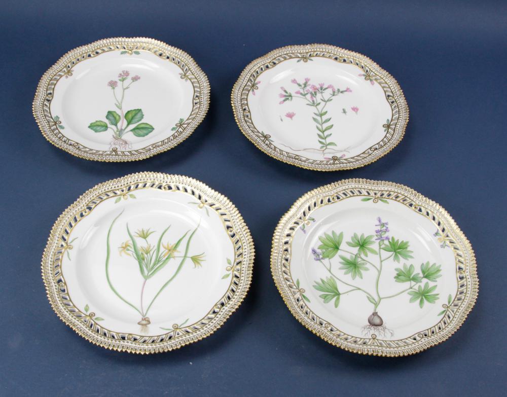 Royal Copenhagen Flora Danica Botanical Plates (1 of 10)