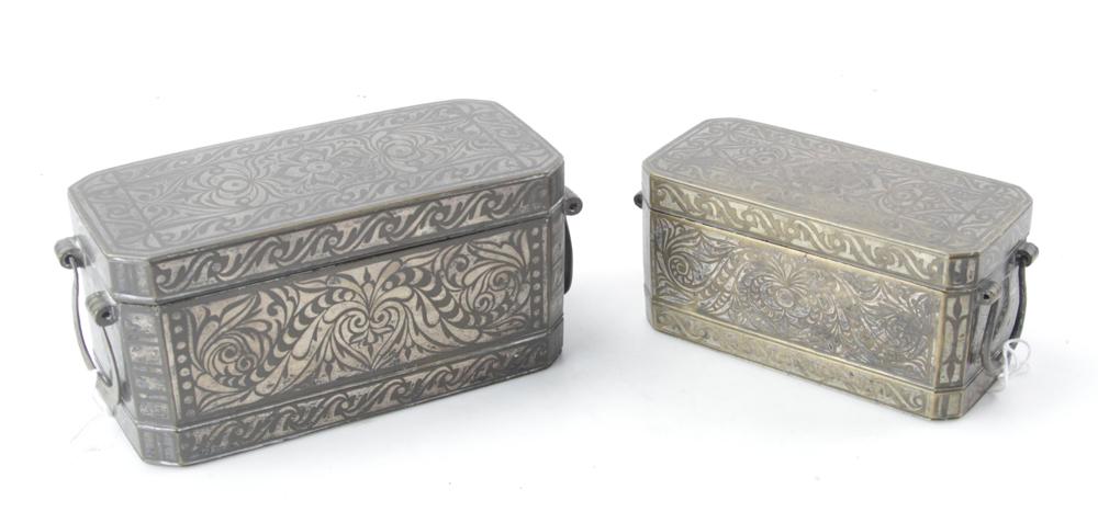 Two Antique Brass Boxes (1 of 12)