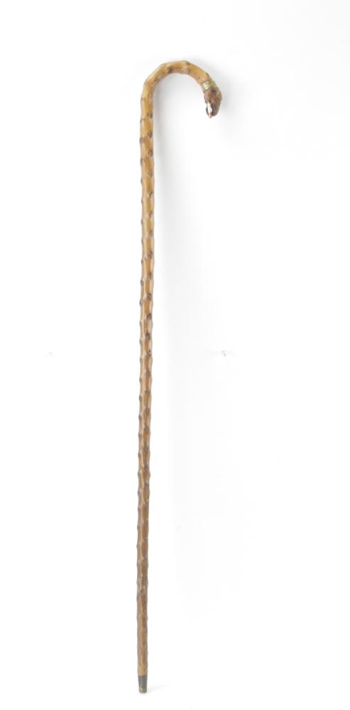 Carved Elephant Cane (1 of 10)