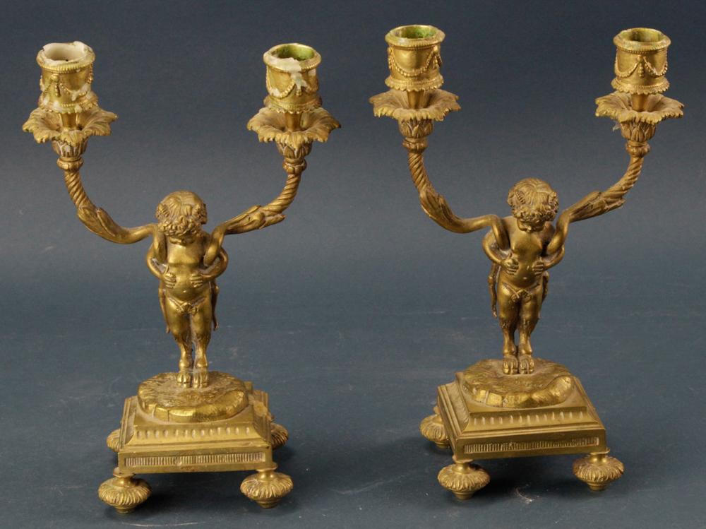 Pair of French Candlesticks (1 of 9)