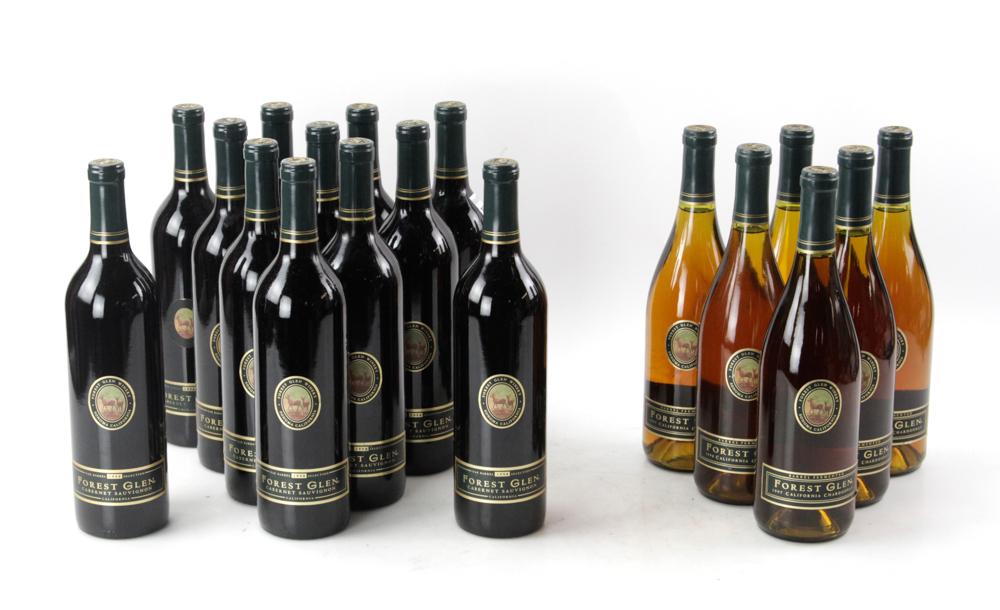 Eighteen Bottles of Forest Glen Liquor (1 of 7)