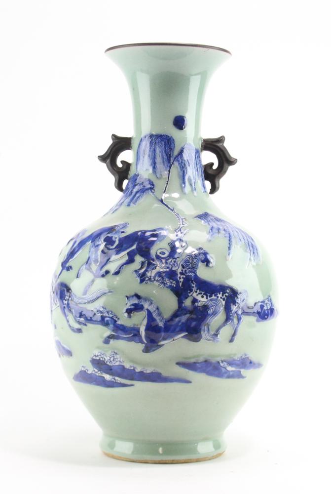 Chinese Glazed Porcelain Vase (1 of 4)
