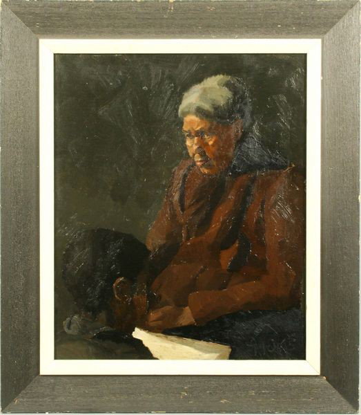 Luks, Portrait, O/C: George Luks (American, 1867-1933), portrait, oil on canvas, signed lower right, 14 1/2" x 17 1/4" sight size, 20 1/4" x 23 1/2" frame size. Good condition.