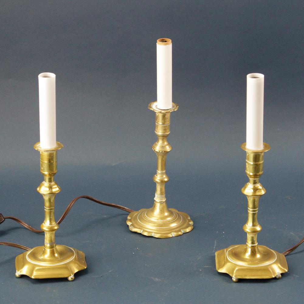 Period Queen Anne and Chippendale Candlesticks (1 of 5)