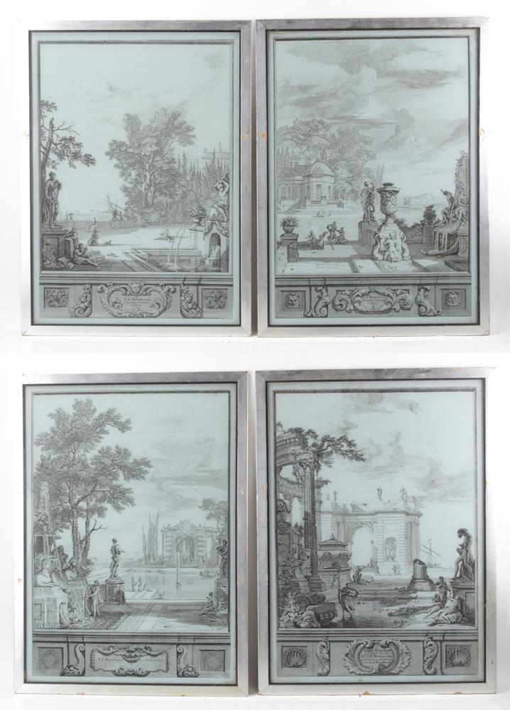 Set of Decorative French Framed Prints (1 of 17)
