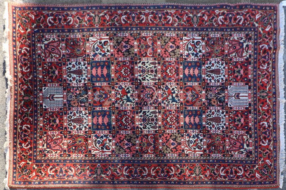 Semi Antique Persian Bibikabad Rug (1 of 7)
