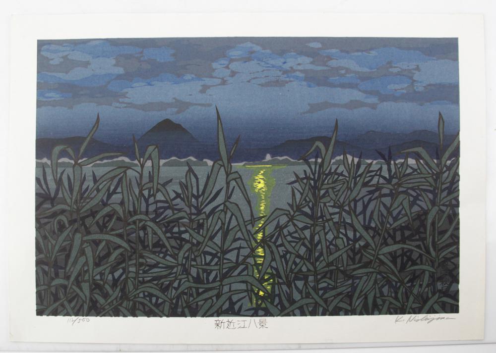 K Nishijima, Woodblock Print (1 of 6)