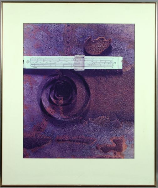 Color Photograph, Gyorgy Kepes, Dated 1984: Color Polaroid photograph by Gyorgy Kepes (Hungarian/American, 1906-2001), dated 1984, 20" x 24", in fame 32 1/2" x 27 1/4". Good condition.