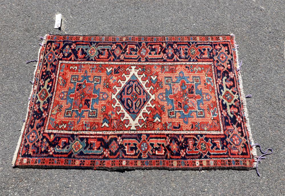 Antique Persian Karaja Rug (1 of 5)