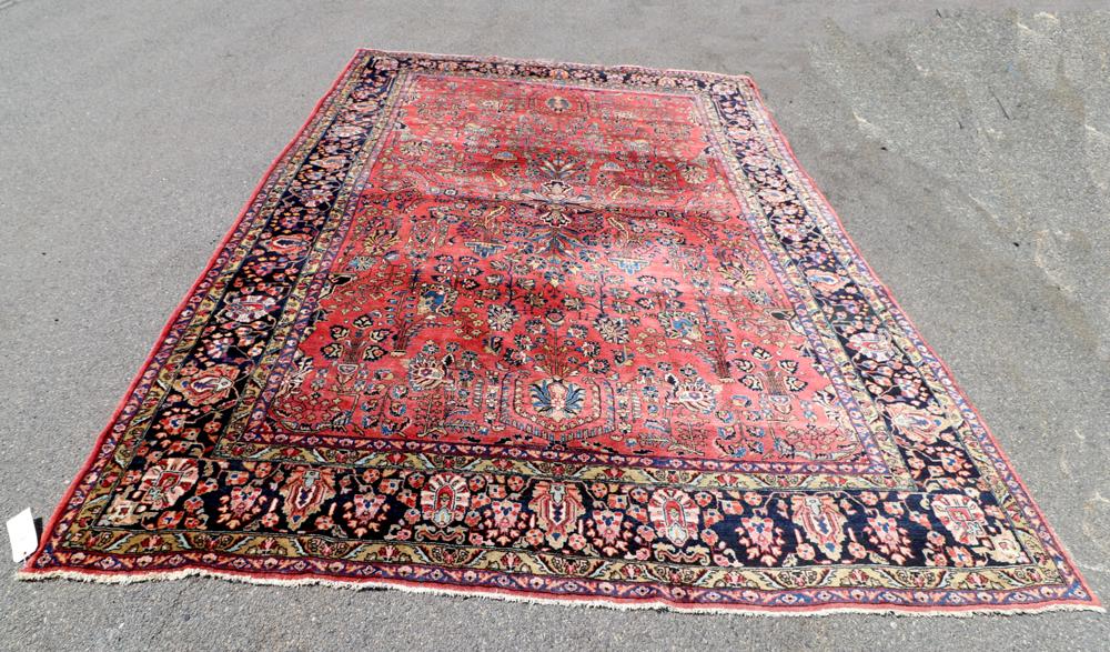 Antique Persian Sarouk Rug (1 of 9)