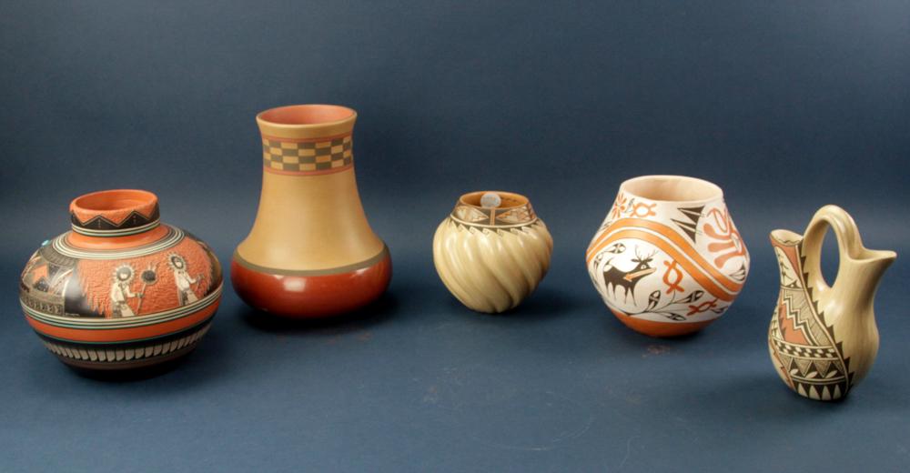 Group of Native American Pottery Items (1 of 12)