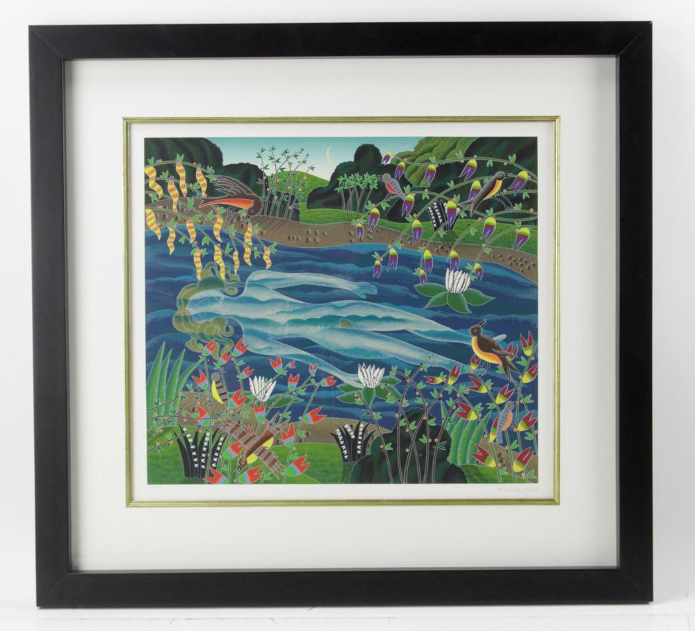 Thomas McKnight, Ophelia, Serigraph (1 of 8)