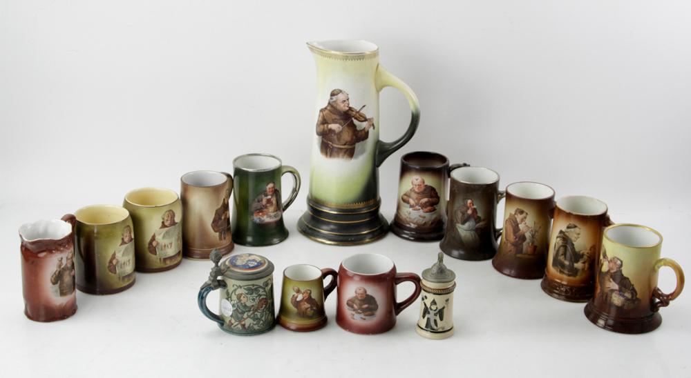 German Pottery and Porcelain Items (1 of 10)