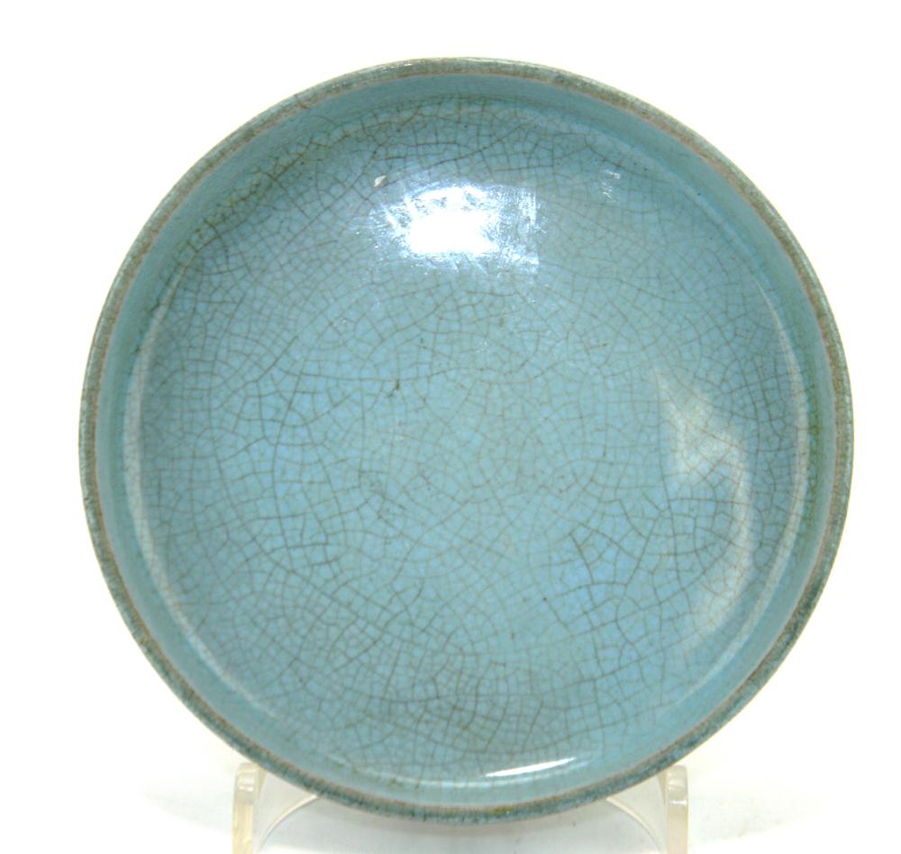 Chinese Ru-ware Type Dish (1 of 3)