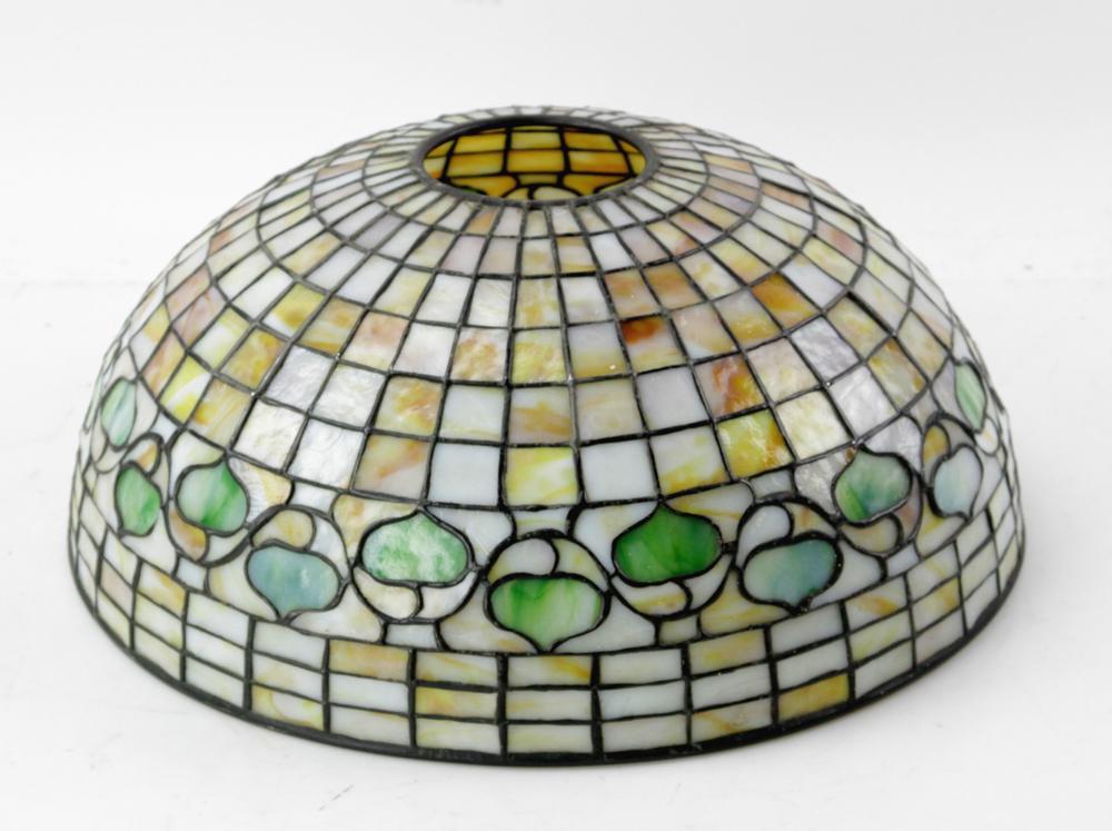 Antique Leaded Glass Shade (1 of 5)