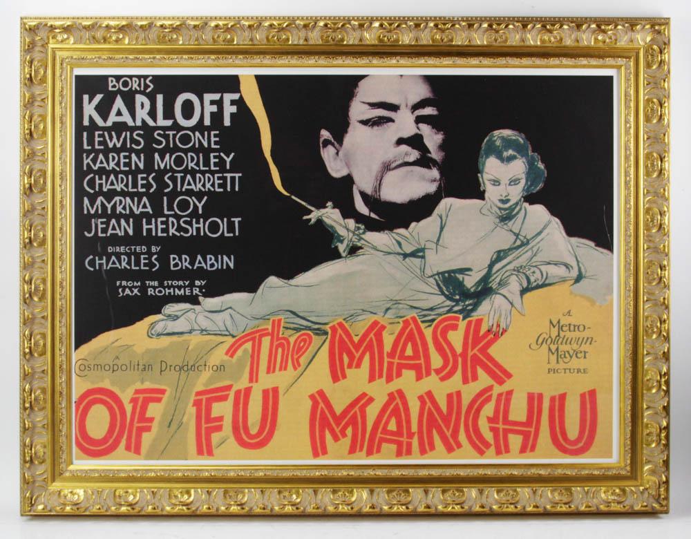 Movie Poster, The Mask of Fu Manchu (1 of 7)