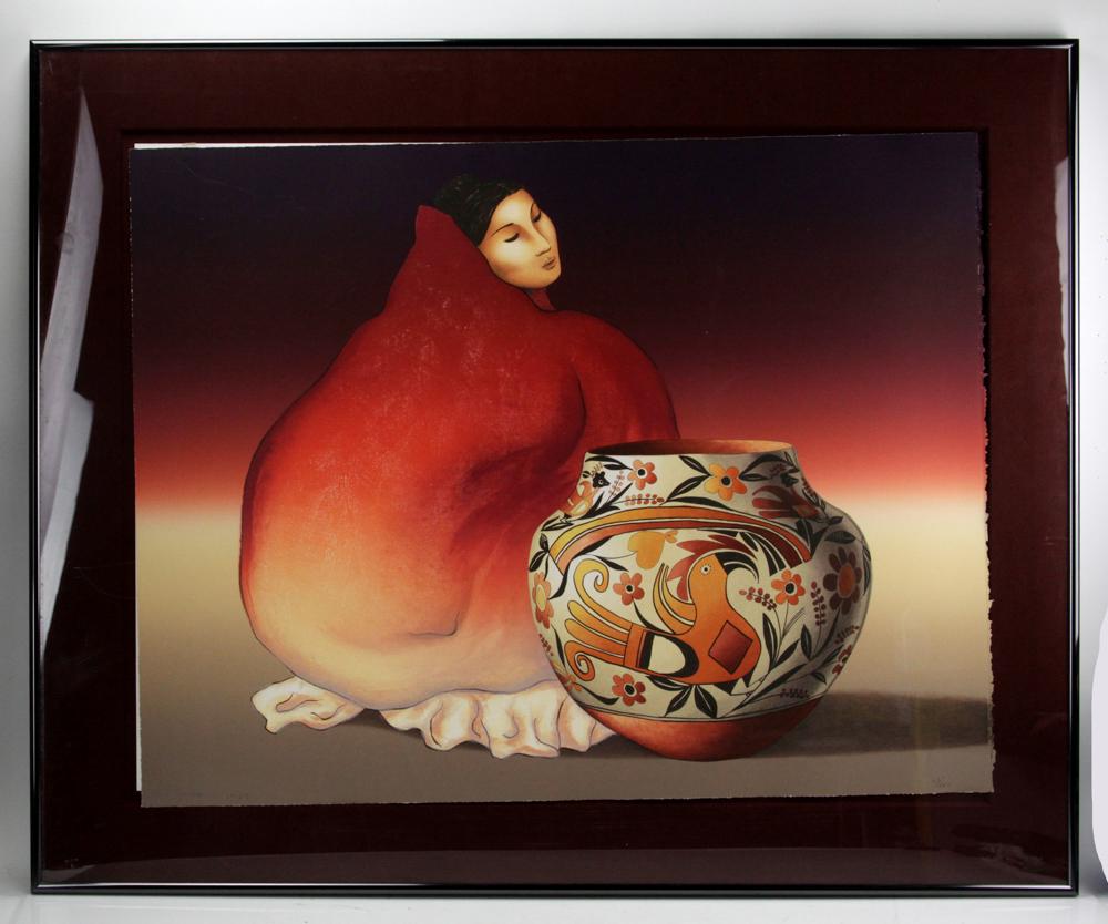 R. C. Gorman, Acomo, Serigraph (1 of 7)