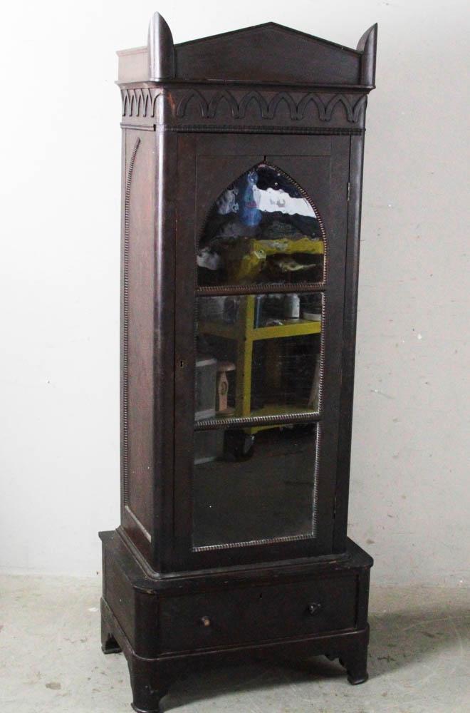 19thC American Gothic Specimen Cabinet (1 of 6)