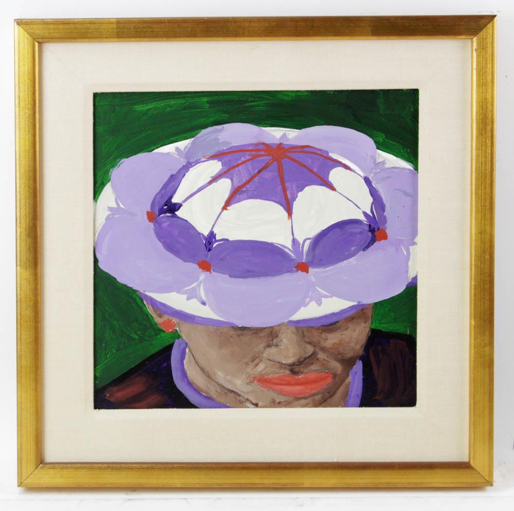 Michael Palmer, Portulaca, Oil on Canvas (1 of 6)