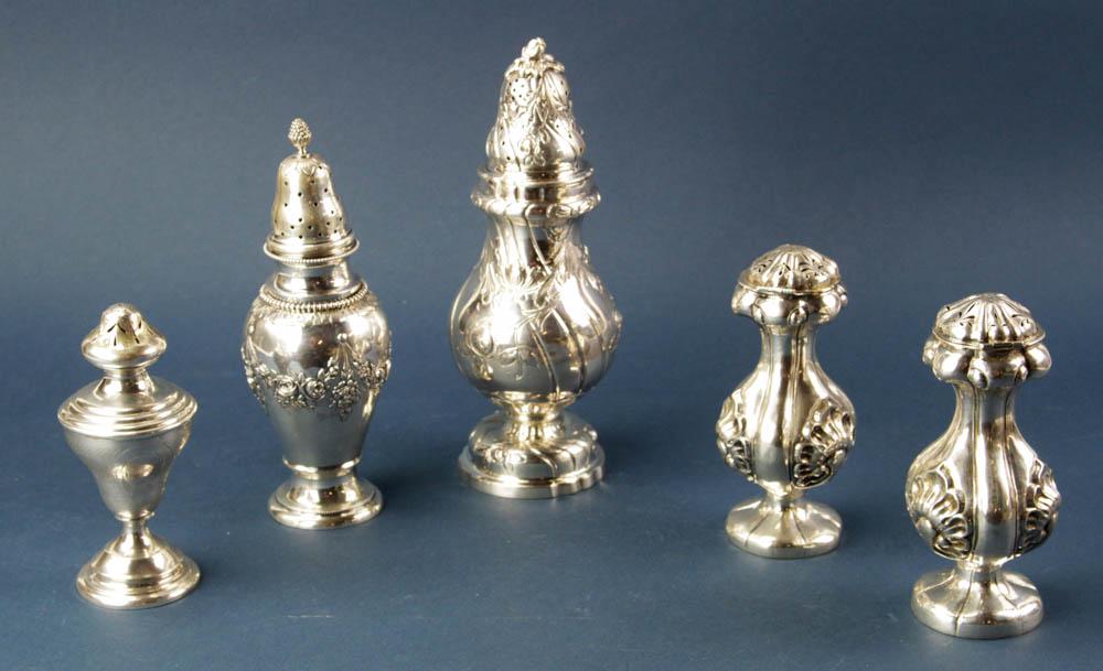 Continental Silver Muffineers Sugar Shakers (1 of 9)