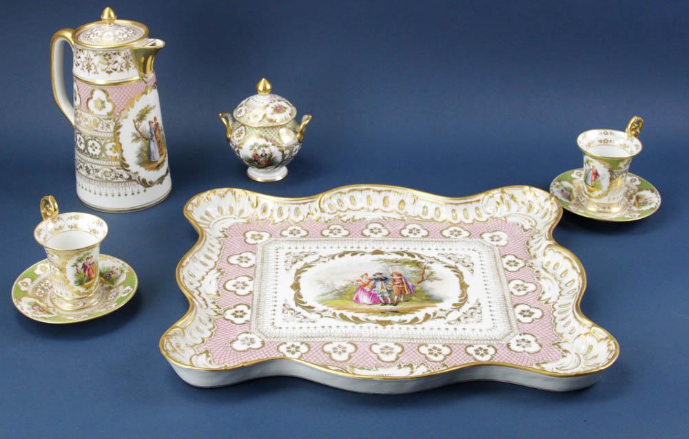 19thC Dresden Richard Klemm Porcelain (1 of 14)