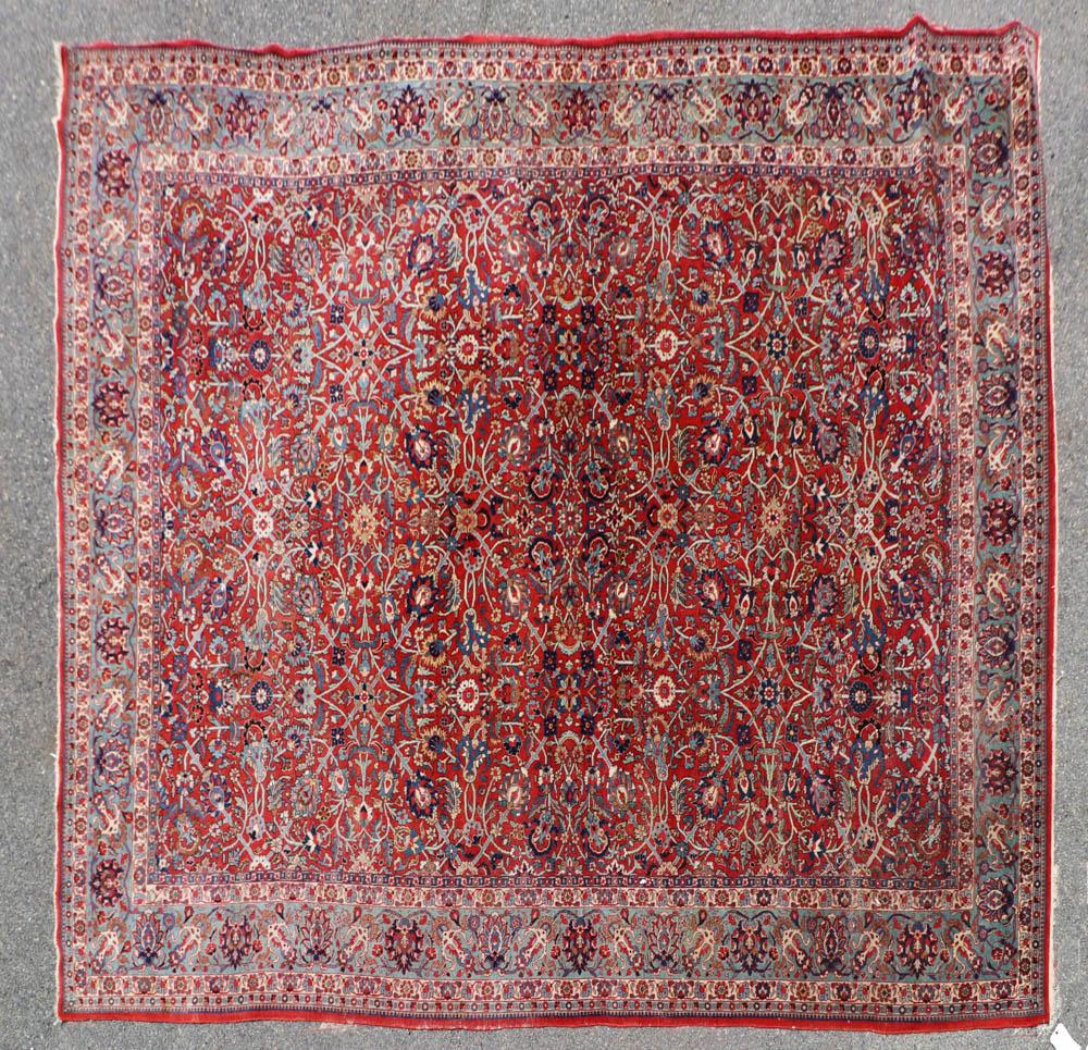 Antique Persian Keshan Rug (1 of 7)