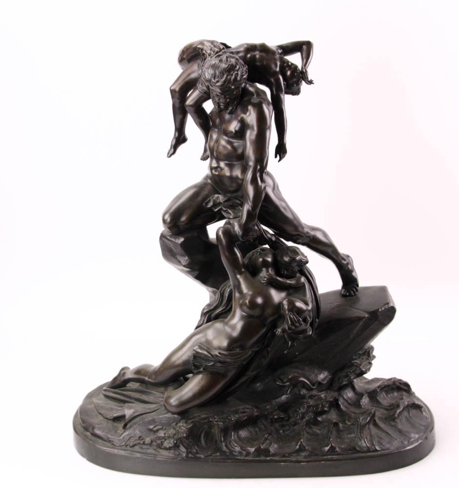 Antique Large Bronze, Rape of the Sabine Women (1 of 9)