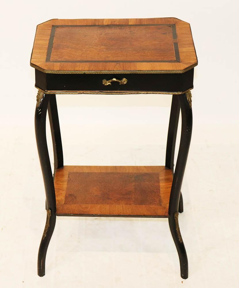 19thC French Inlaid Stand (1 of 6)