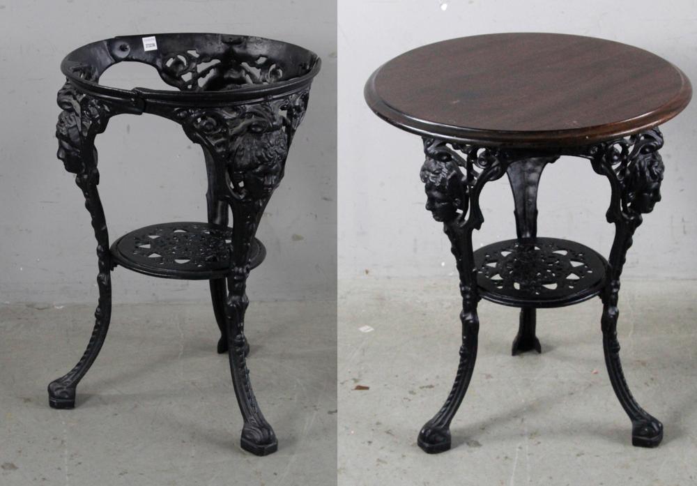 Cast Iron Round Pub Table (1 of 11)