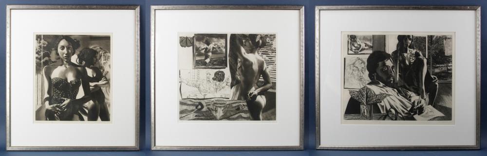 David Bumbeck, Three Etchings (1 of 19)