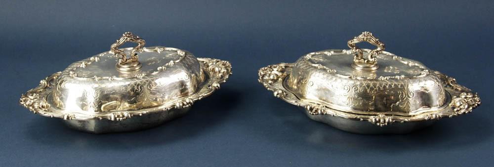 Pair of Whiting Co. Sterling Warming Dishes (1 of 8)