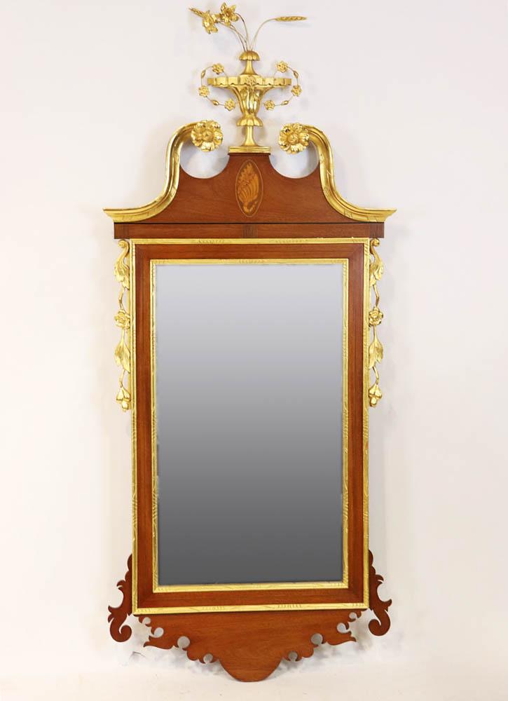 Nathan Margolis, Hartford, CT Queen Anne-Style Mirror (1 of 9)