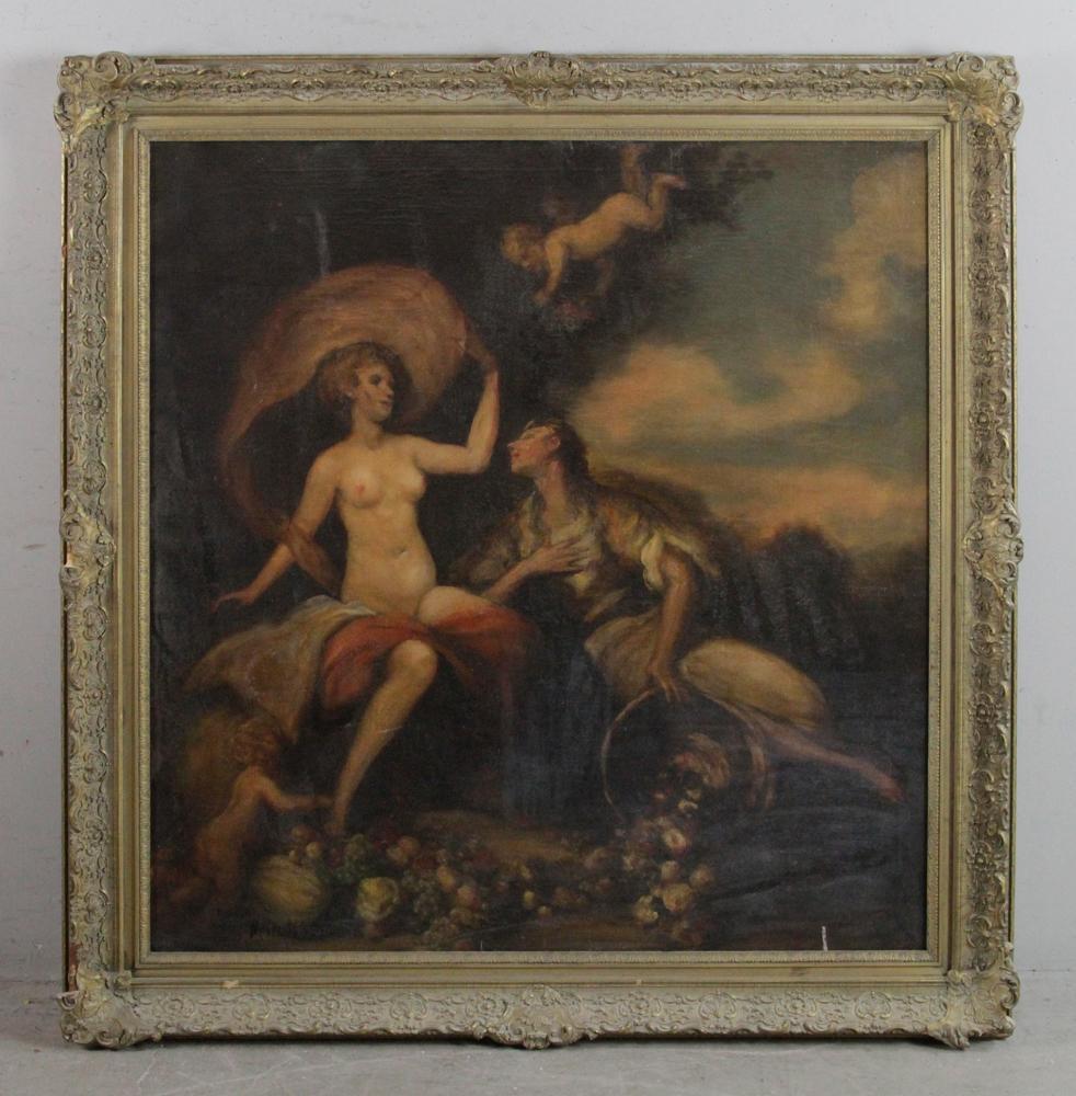 Early 19thC Old Master Style Painting (1 of 5)