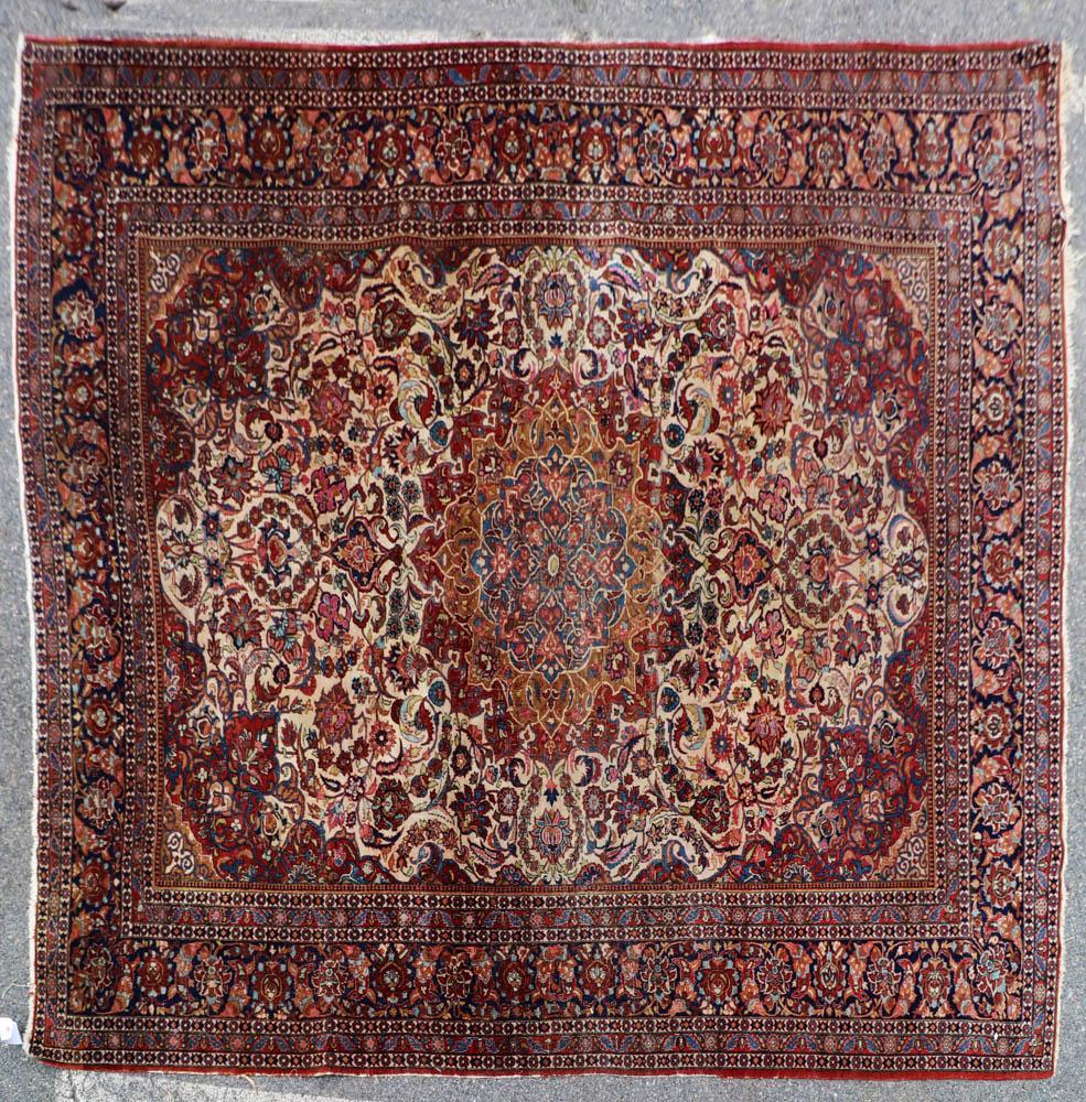 Antique Persian Keshan Rug (1 of 6)