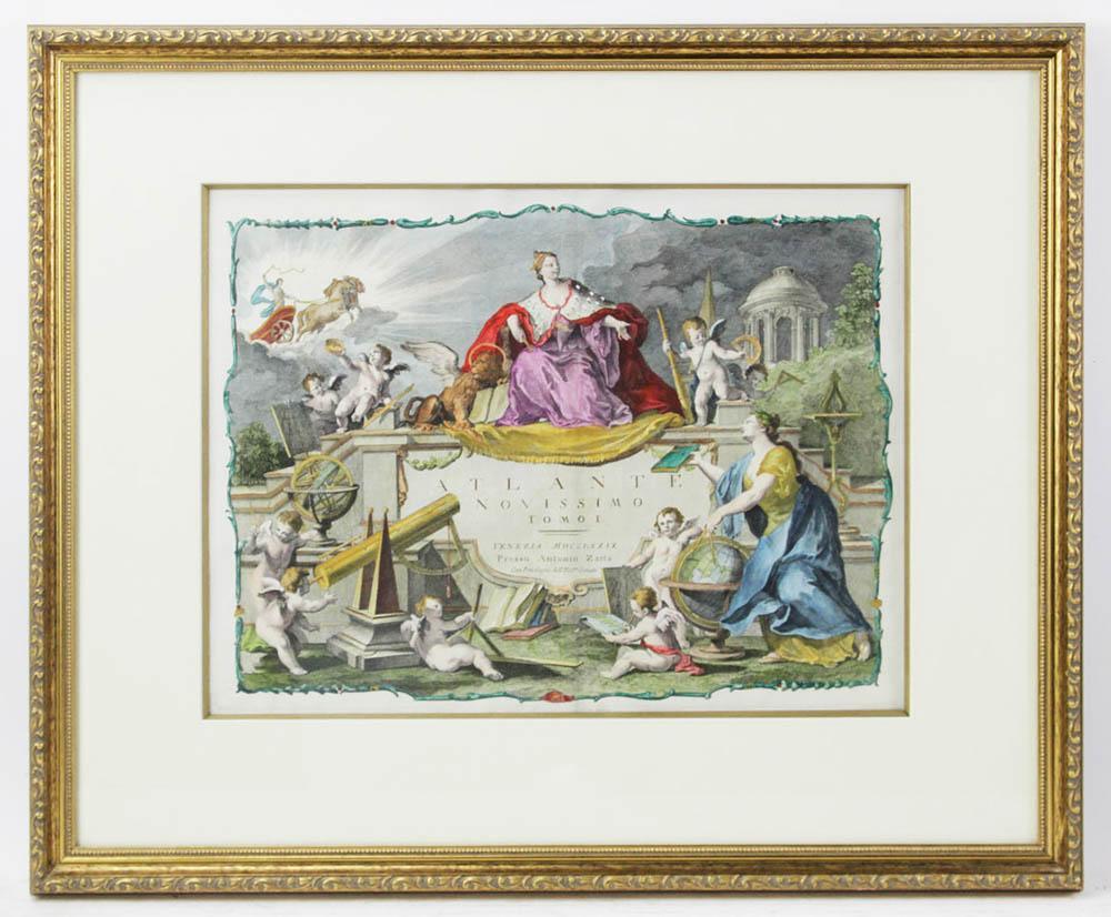 Antonio Zatta, Atlante Novissimo Frontispiece (1 of 7)
