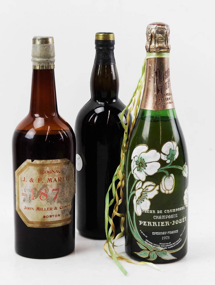 Vintage Liquor, Perrier-Jouet, Cognac, WH Jones (1 of 8)