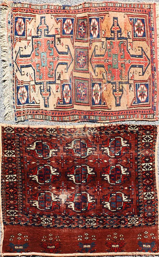 Antique Tekke Bokhara and Caucasian Rugs (1 of 3)