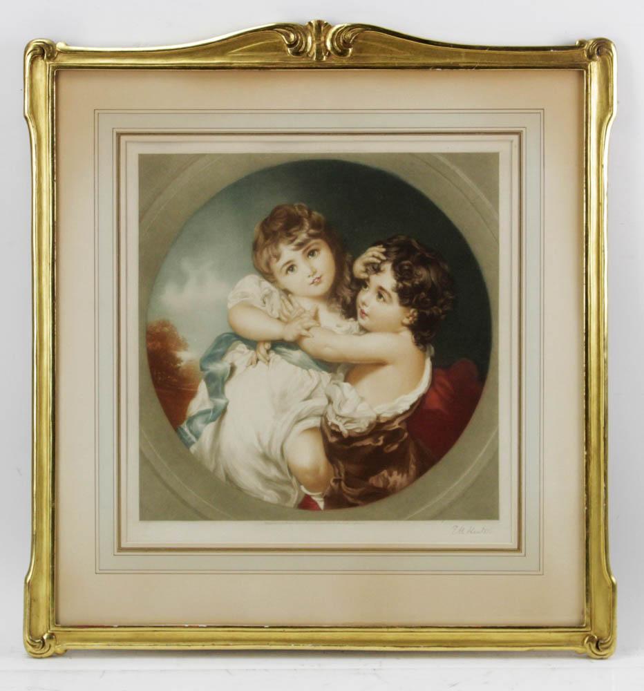 E.M Hester, The Proffered Kiss, Lithograph (1 of 8)