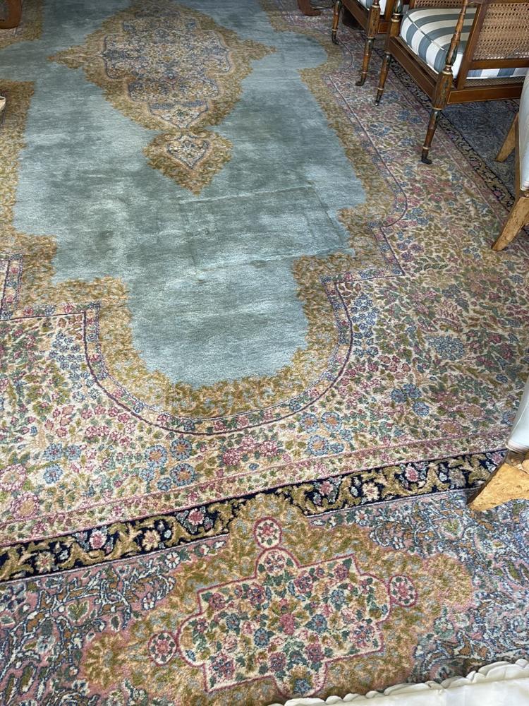 Semi Antique Kerman Rug (1 of 1)