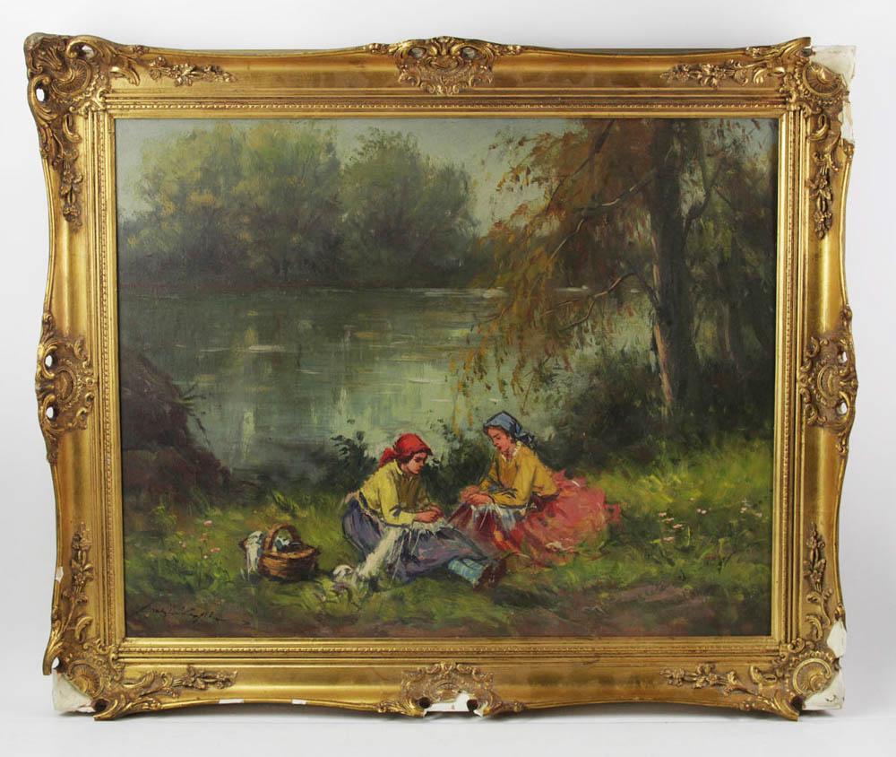 Hungarian School, Girls Sewing Lakeside (1 of 5)