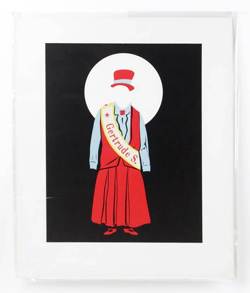 Robert Indiana, Gertrude Stein, Lithograph (1 of 3)