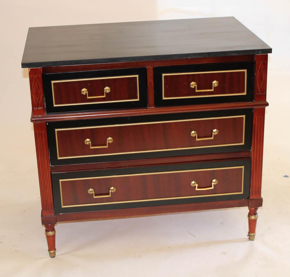 English Regency Marble-Top Chest (1 of 3)