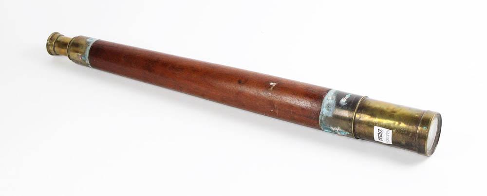 Single-Draw Brass and Wood Spy Glass (1 of 5)