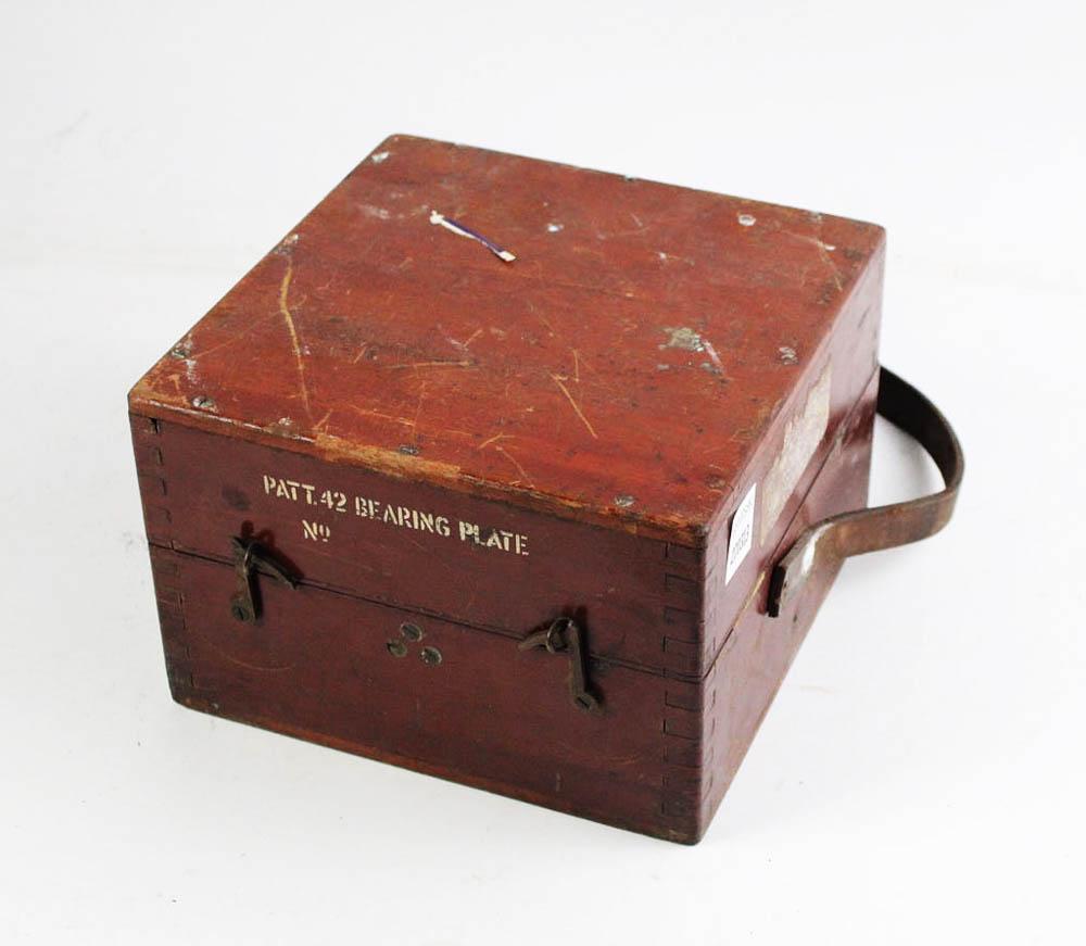 Cased Brass Compass/Bearing Plate (1 of 6)