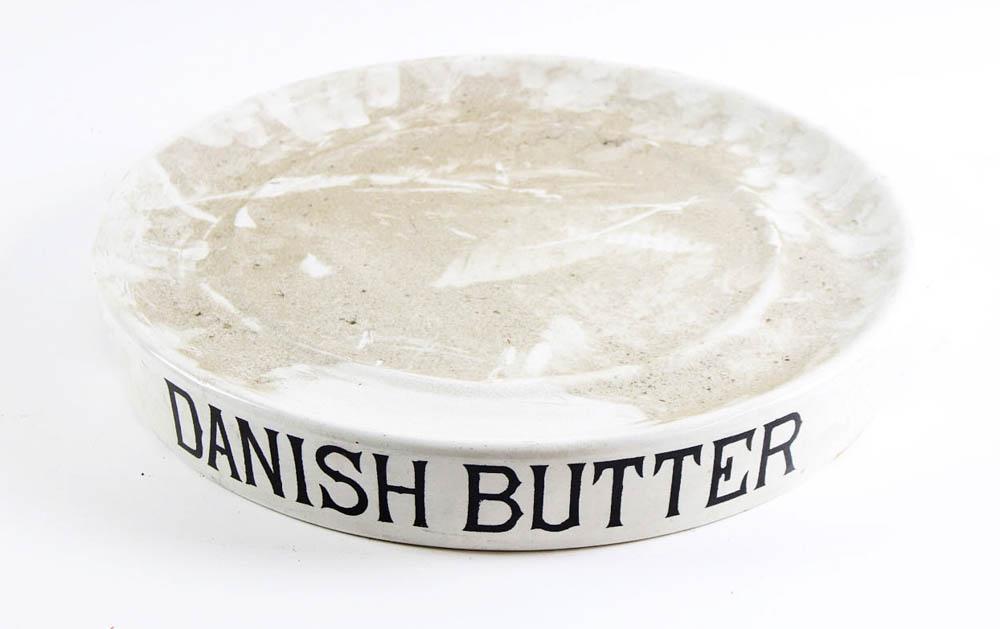 White Ironstone Butter Slab, Danish Butter (1 of 5)