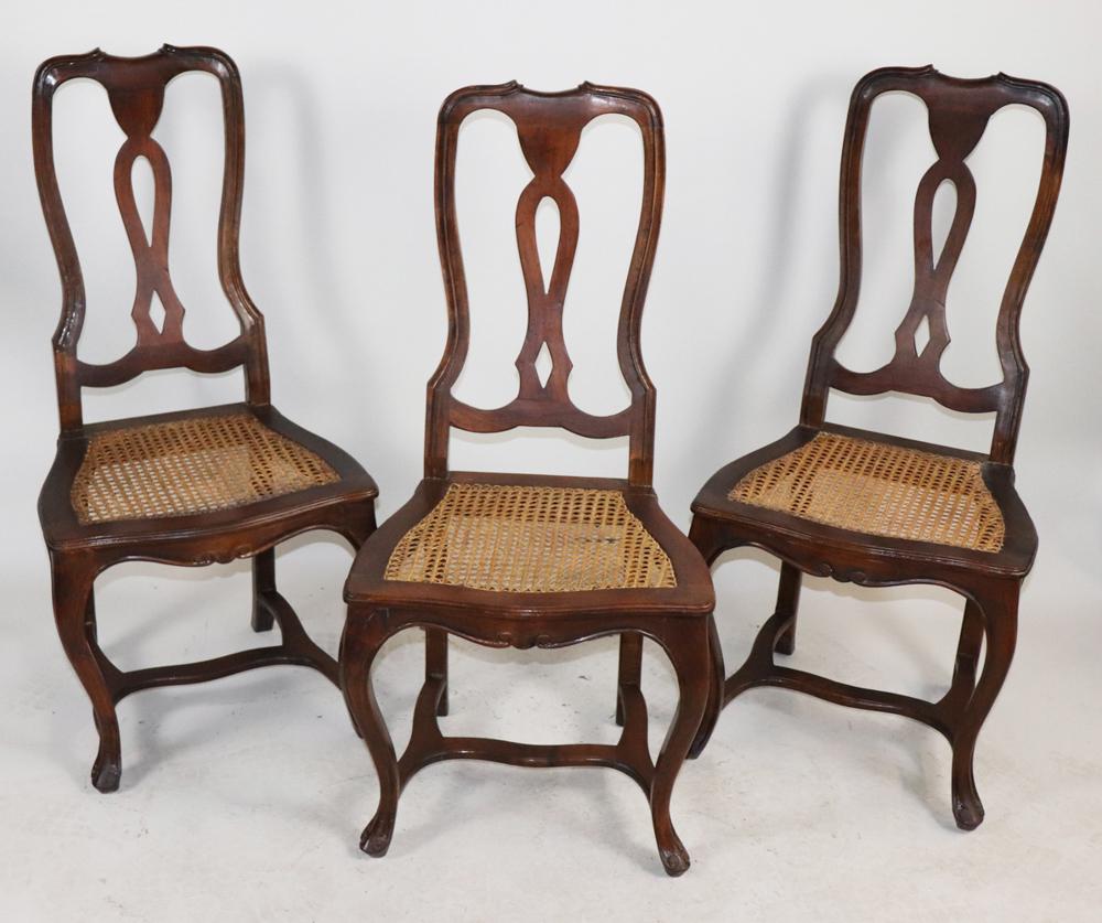French Side Chairs, Cane Seats (1 of 4)