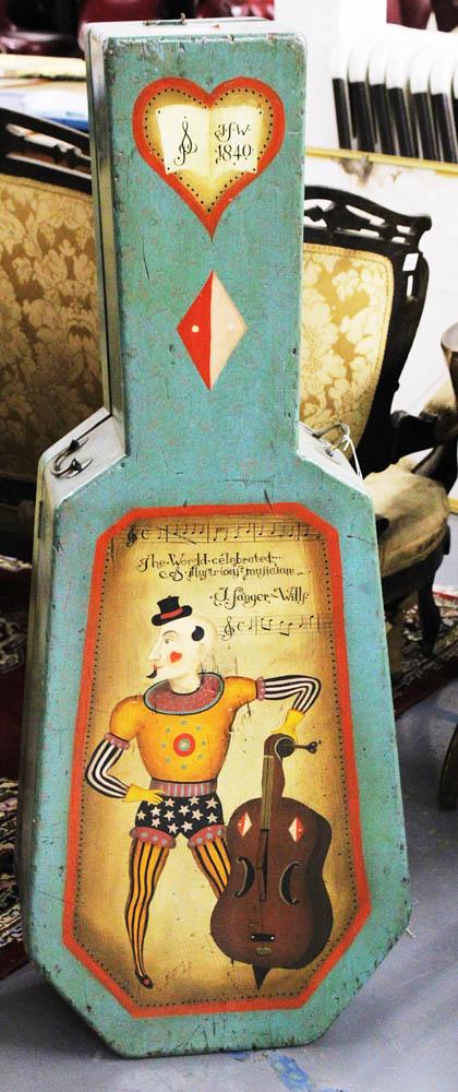 Hand-Made Wooden Instrument Case Dated 1840 (1 of 5)