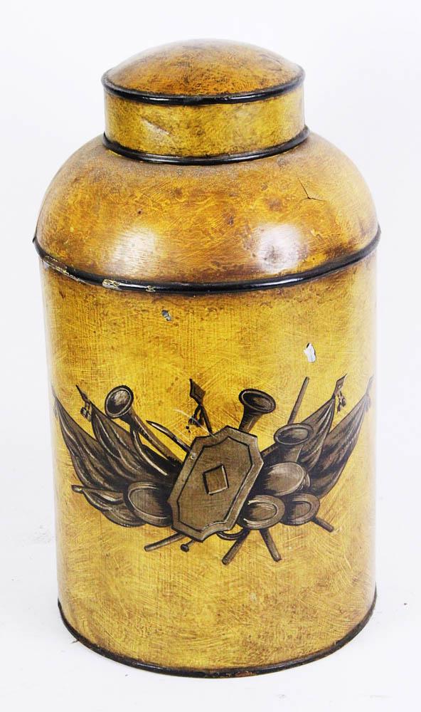 Paint-Decorated Canister (1 of 4)