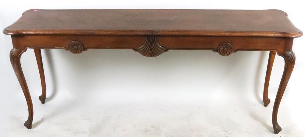 Console Table with Antiqued Finish (1 of 6)