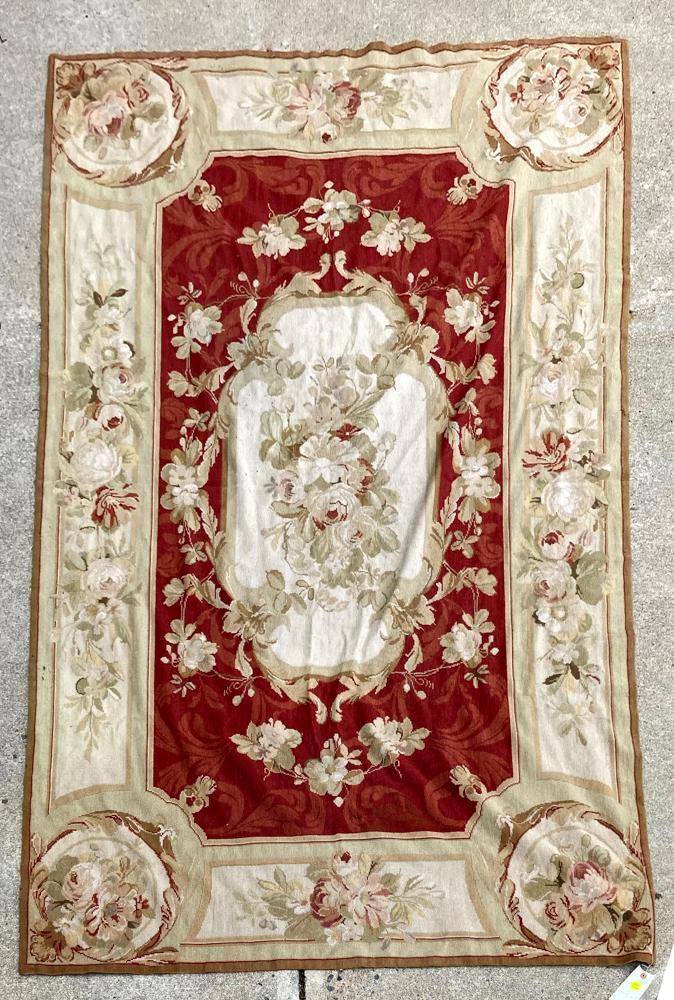 Fine Needlepoint Aubusson Rug (1 of 7)